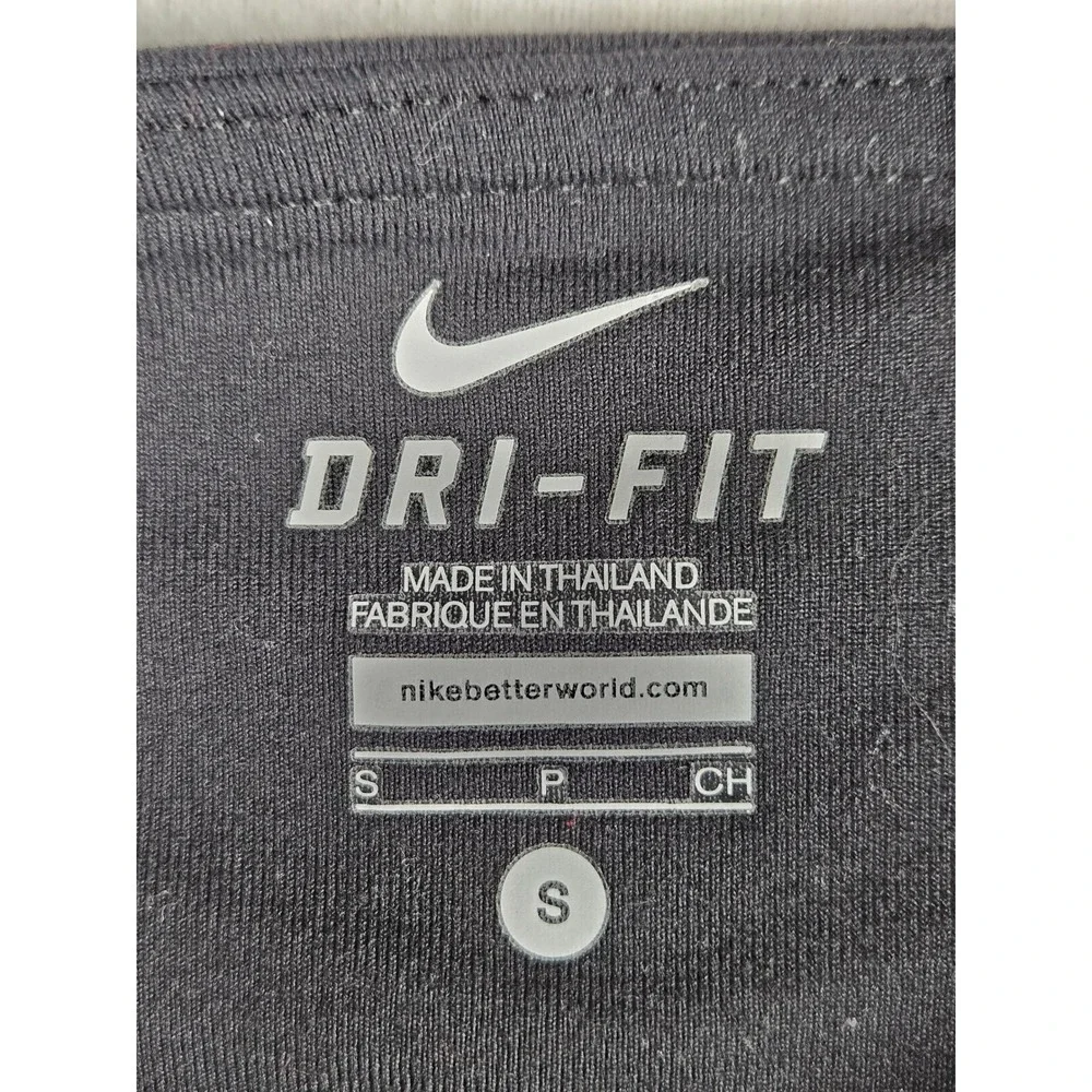 Nike Dri-FIT Womens Black Cropped Leggings‎ Capri Athletic Pants 669741-010 S